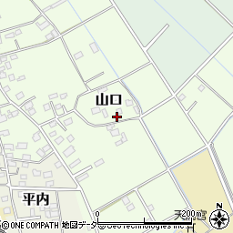 茨城県常総市山口183周辺の地図