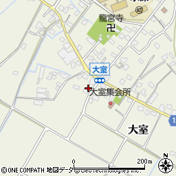 埼玉県加須市大室609周辺の地図