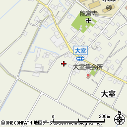 埼玉県加須市大室606周辺の地図