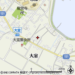 埼玉県加須市大室148周辺の地図