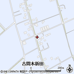 茨城県常総市古間木新田494周辺の地図