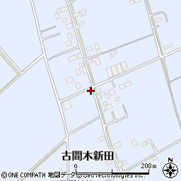 茨城県常総市古間木新田748周辺の地図