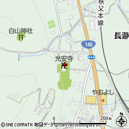 埼玉県秩父郡長瀞町長瀞235周辺の地図