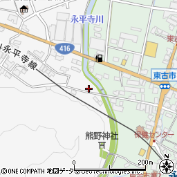 福井県吉田郡永平寺町法寺岡5周辺の地図