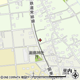 茨城県常総市山口17周辺の地図