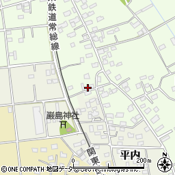 茨城県常総市山口66周辺の地図