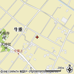 埼玉県加須市牛重1276周辺の地図