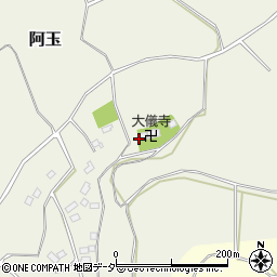 大儀寺周辺の地図