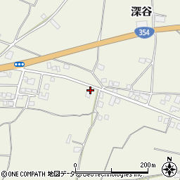 茨城県かすみがうら市深谷61周辺の地図