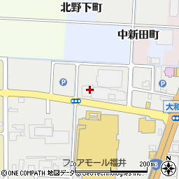 福井新聞社　編集局編集管理部周辺の地図