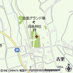 埼玉県比企郡嵐山町古里765周辺の地図