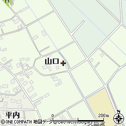茨城県常総市山口181周辺の地図
