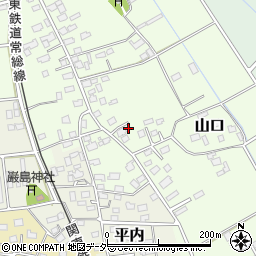 茨城県常総市山口84周辺の地図