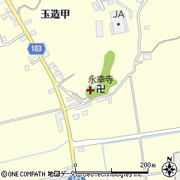 茨城県行方市玉造甲2554周辺の地図