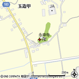 茨城県行方市玉造甲2554周辺の地図