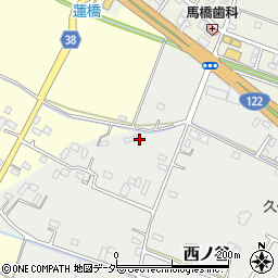 埼玉県加須市西ノ谷52周辺の地図