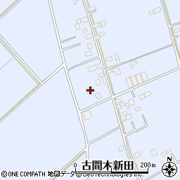 茨城県常総市古間木新田746周辺の地図
