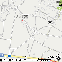 茨城県つくば市大654周辺の地図