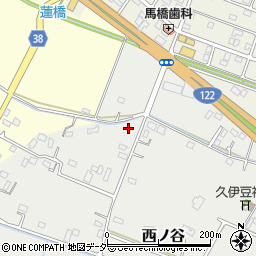 埼玉県加須市西ノ谷58周辺の地図