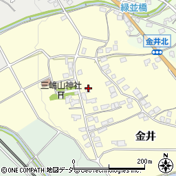 長野県塩尻市金井203周辺の地図