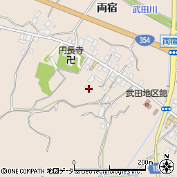 茨城県行方市両宿662周辺の地図