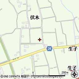 茨城県猿島郡境町伏木3697周辺の地図