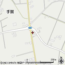 茨城県行方市手賀4490周辺の地図