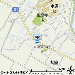 埼玉県加須市大室174-1周辺の地図