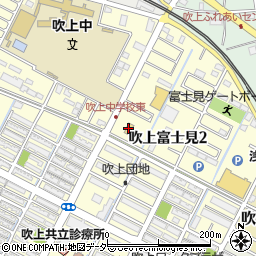 ファミリーマート鴻巣富士見店周辺の地図