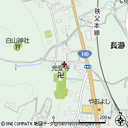 埼玉県秩父郡長瀞町長瀞243周辺の地図