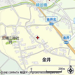 長野県塩尻市金井246周辺の地図
