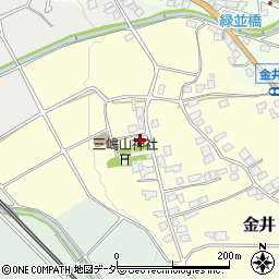 長野県塩尻市金井85周辺の地図