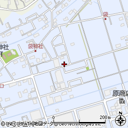埼玉県鴻巣市袋667-7周辺の地図
