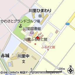 川里コミュニティーセンター周辺の地図