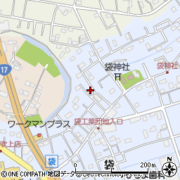 埼玉県鴻巣市袋192-2周辺の地図