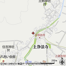 福井県吉田郡永平寺町上浄法寺周辺の地図