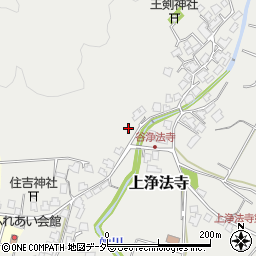 福井県永平寺町（吉田郡）上浄法寺周辺の地図