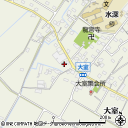 埼玉県加須市大室583周辺の地図