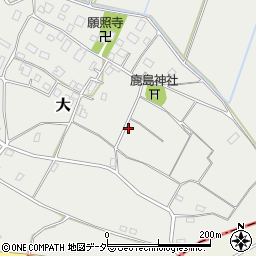 茨城県つくば市大780周辺の地図