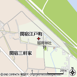 千葉県野田市関宿江戸町1583周辺の地図