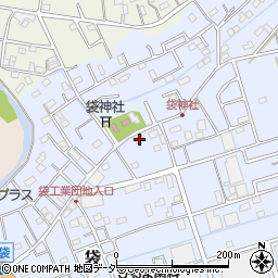 埼玉県鴻巣市袋724周辺の地図