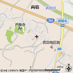 茨城県行方市両宿659周辺の地図