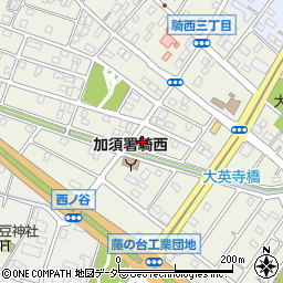 埼玉県加須市騎西4-1周辺の地図