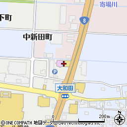 メルセデス・ベンツ　福井サーティファイドカーセンター周辺の地図