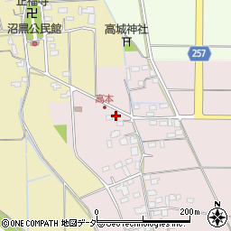 埼玉県熊谷市高本22周辺の地図