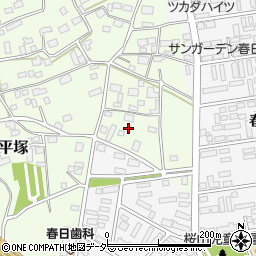 茨城県つくば市東平塚399周辺の地図