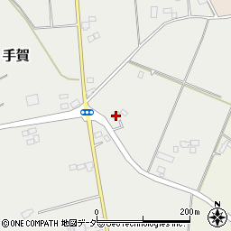 茨城県行方市手賀4483周辺の地図