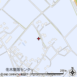 茨城県五霞町（猿島郡）冬木周辺の地図