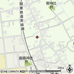 茨城県常総市山口65周辺の地図