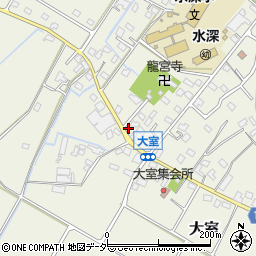 埼玉県加須市大室178周辺の地図